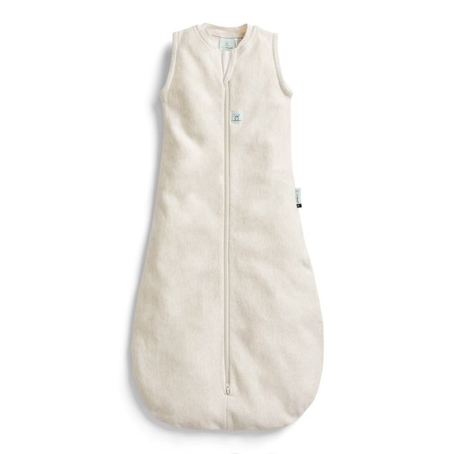 Ergopouch Organic Cotton Jersey Alvózsák Oatmeal Marle 8-24 hó (8-14kg) 0.2 TOG - Könnyű, Nyári, Kényelmes Alváshoz