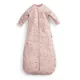 Ergopouch Jersey Daisies Organikus Pamut Ujjas Alvózsák 3-12 Hónapos Babáknak 6-10kg 1 TOG - Puha Komfort Hűvösebb Éjszakákra