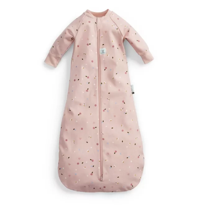 Ergopouch Jersey Daisies Organikus Pamut Ujjas Alvózsák 8-24 Hónapos Babáknak 8-14kg 1 TOG - Kényelmes Átmeneti Alváshoz