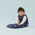 Ergopouch Organic Cotton Jersey Alvózsák Bálna 8-24 hó (8-14kg) 2.5 TOG - Meleg Téli, Kényelmes Alváshoz