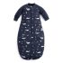 Ergopouch Organic Cotton Suit 2 az 1-ben Alvózsák és Kezeslábas Whale 3-12 hó (6-12kg) 2.5 TOG - Meleg Téli, Szabad Mozgás, Biztonságos Alváshoz