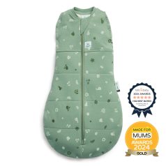   Ergopouch Cocoon 2 az 1-ben Pólya és Hálózsák Sweet Orchard 0-3 hó (3-6kg) 2.5 TOG - Meleg Téli, Biztonságos Alváshoz