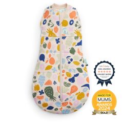   Ergopouch Cocoon 2 az 1-ben Pólya és Hálózsák Fruit Salad 6-12 hó (8-10kg) 2.5 TOG - Meleg Téli, Biztonságos Alváshoz