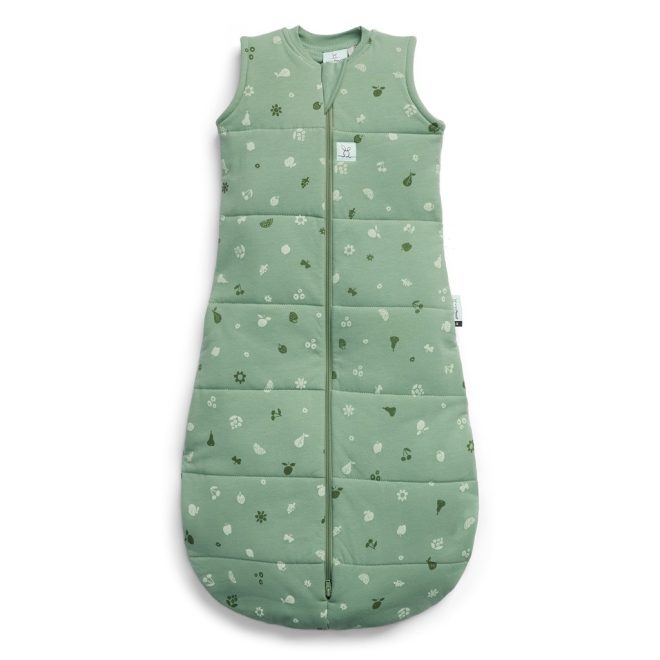 Ergopouch Organic Cotton Jersey Alvózsák Sweet Orchard 3-12 hó (6-10kg) 2.5 TOG - Meleg Téli, Kényelmes Alváshoz