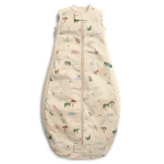   Ergopouch Organikus Pamut Alvózsák Sheeting Savannah 8-24 Hónap 8-14Kg 1 TOG - Organikus Pamutból Kényelmes Hálózsák Nyugodt Baba Alváshoz