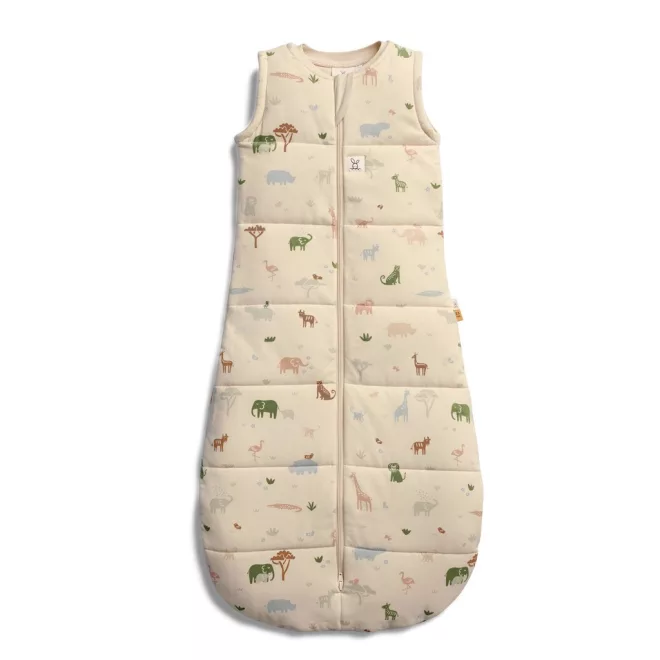 Ergopouch Organikus Pamut Jersey Savannah Hálózsák 8-24 Hónap 8-14Kg 2.5 TOG - Organikus Pamutból Kényelmes és Nyugodt Baba Alváshoz
