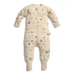   Ergopouch Organikus Pamut Alvó Kezeslábas Onesie Savannah 6-12 Hónap 2.5 TOG - Organikus Pamutból Kényelmes Hálózsák Nyugodt Baba Alváshoz