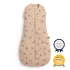 ergoPouch Cocoon Melody 2 az 1-ben Organikus Pamut Pólya és Hálózsák, 0–3 Hónap, 3-6kg, 2,5TOG