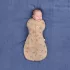 ergoPouch Cocoon Melody 2 az 1-ben Organikus Pamut Pólya és Hálózsák, 0–3 Hónap, 3-6kg, 2,5TOG