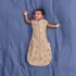 ergoPouch Cocoon Melody 2 az 1-ben Organikus Pamut Pólya és Hálózsák, 3–6 Hónap, 6-8kg, 0,2TOG