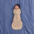 ergoPouch Cocoon Melody 2 az 1-ben Organikus Pamut Pólya és Hálózsák, 3–6 Hónap, 6-8kg, 0,2TOG