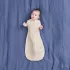 ergoPouch Cocoon Lullaby 2 az 1-ben Organikus Pamut Pólya és Hálózsák, 6–12 Hónap, 8-10kg, 0,2TOG
