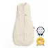 ergoPouch Cocoon Lullaby 2 az 1-ben Organikus Pamut Pólya és Hálózsák, 3–6 Hónap, 6-8kg, 1,0TOG
