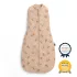 ergoPouch Cocoon Melody 2 az 1-ben Organikus Pamut Pólya és Hálózsák, 6–12 Hónap, 8-10kg, 1,0TOG