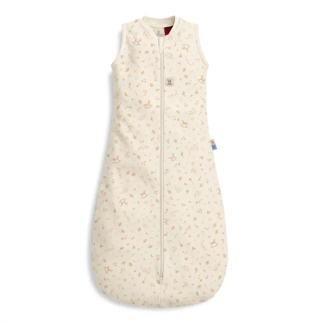 ergoPouch Jersey Lullaby Organikus Pamut Hálózsák Kétirányú Cipzárral, 3–12 Hónap, 6-10kg, 0,2TOG