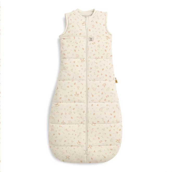 ergoPouch Jersey Lullaby Organikus Pamut Hálózsák Kétirányú Cipzárral, 8–24 Hónap, 8-14kg, 2,5TOG