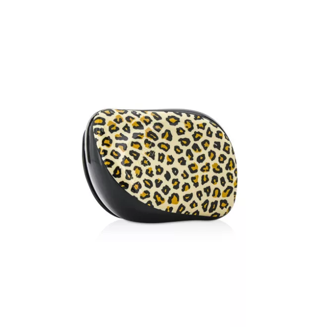 BellaHair Feline Groovy Tangle Teezer Típusú Hajkefe Leopárd Mintával - Divatos Hajápoló Kefe Könnyű Fésüléshez