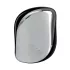 BellaHair Silver Chrome Tangle Teezer Típusú Hajkefe Leopárd Mintával - Divatos Hajápoló Kefe Könnyű Fésüléshez