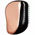 BellaHair Rose Gold Tangle Teezer Típusú Hajkefe Leopárd Mintával - Divatos Hajápoló Kefe Könnyű Fésüléshez