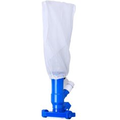   Kézi Medence Porszívófej Zsákos Kivitelben 120cm Alumínium Nyéllel - Egyszerű Leválasztható Szennyeződésgyűjtés és Könnyű Használat