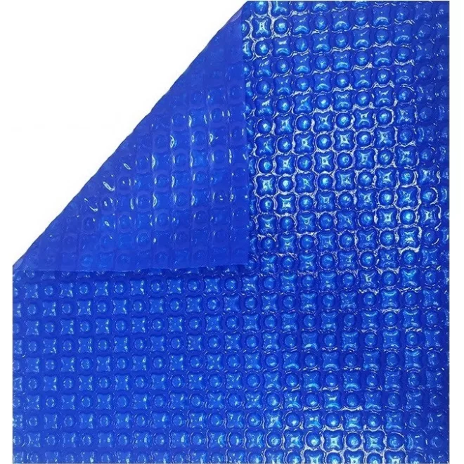 OxO Optimal Blue 500 Szolártakaró Medencéhez 3.5x7.0m - Méretre Vágható Prémium Hőmegtartó és UV-álló Napenergia Takaró Süllyesztett és Föld Feletti Medencékhez
