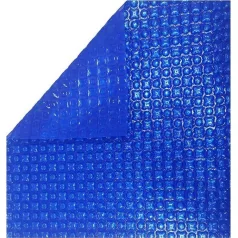   OxO Optimal Blue 500 Méretre Vágható Szolártakaró Medencéhez 4.0x8.0m - Prémium Vastagságú, Hőtartó és UV-álló Kék Fedés