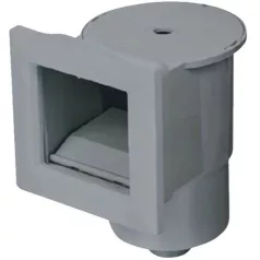   Medence Szkimmer DeLuxe Szürke - Hatékony Felületi Szennyeződés Eltávolítás, Állítható Rögzítéssel és Egyszerű Tisztítással