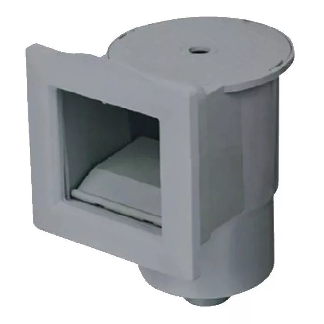 Medence Szkimmer DeLuxe Szürke - Hatékony Felületi Szennyeződés Eltávolítás, Állítható Rögzítéssel és Egyszerű Tisztítással