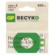 GP ReCyko NiMH Újratölthető Elem HR03 (AAA) 950mAh 2db 500+ Töltési Ciklus