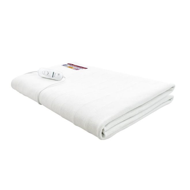 Omak Elektromos Ágymelegítő 90x145cm Egyszemélyes 4 Hőfokozattal Túlmelegedés Elleni Védelemmel (Modell 41105)