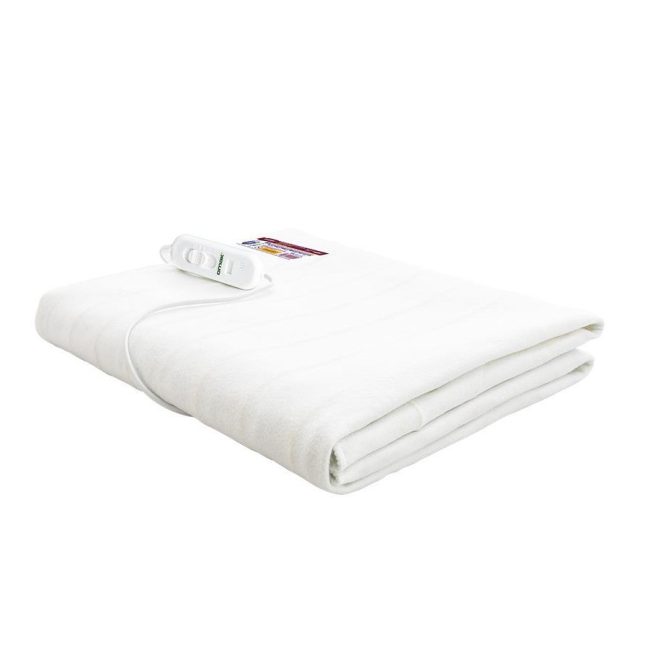 Omak Elektromos Ágymelegítő 120x150cm Kétszemélyes 4 Hőfokozattal Túlmelegedés Elleni Védelemmel (Modell 41204)