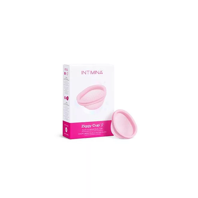 Intimina Ziggy Cup™ 2 Menstruációs Kehely A Méret - Ultra Vékony, Újrafelhasználható és Intim Védelem Egész Napra