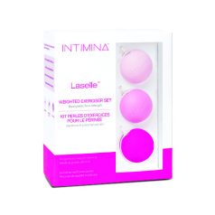   Intimina Laselle™ KegelSmart Medencefenék Intim Izomerősítő Súly Szett 3db (28g/38g/48g)