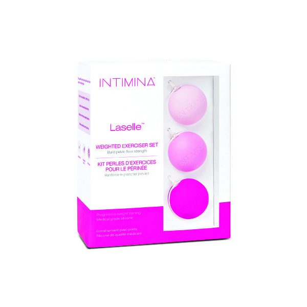 Intimina Laselle™ KegelSmart Medencefenék Intim Izomerősítő Súly Szett 3db (28g/38g/48g)