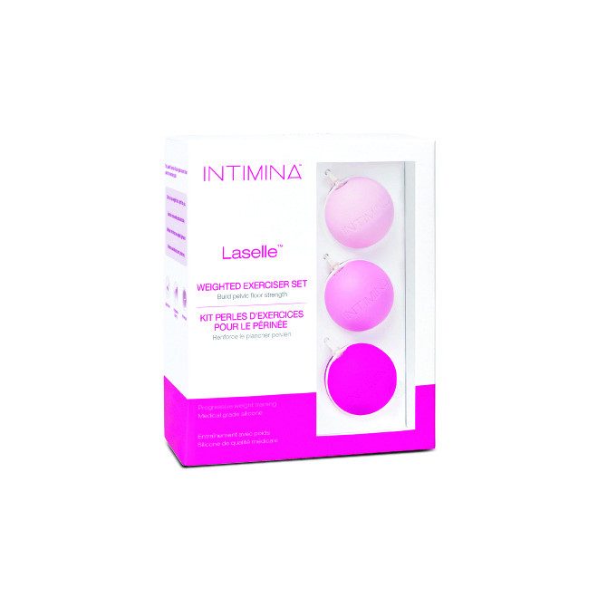 Intimina Laselle™ KegelSmart Medencefenék Intim Izomerősítő Súly Szett 3db (28g/38g/48g)