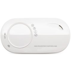   FireAngel FA3328-INT Szén-monoxid Riasztó - NFC Kapcsolattal, Hosszú Élettartamú Érzékelő, Modern Fehér Kivitel