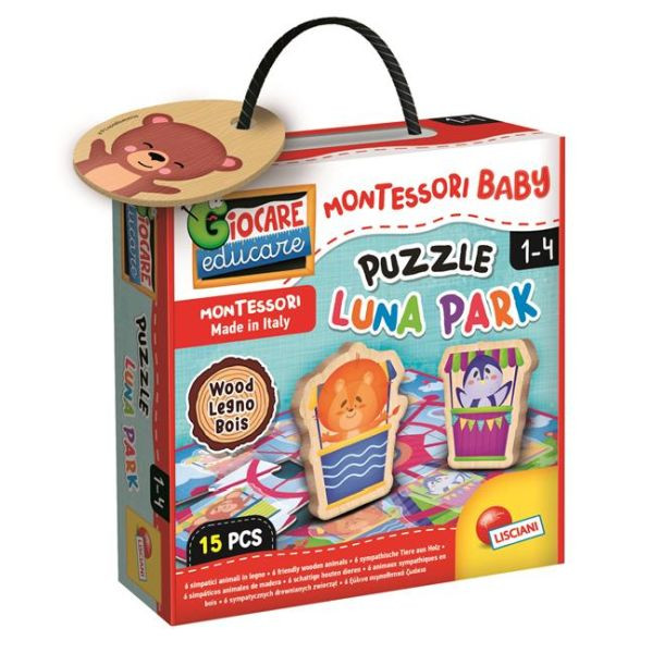 Montessori Baby Puzzle Vidámpark