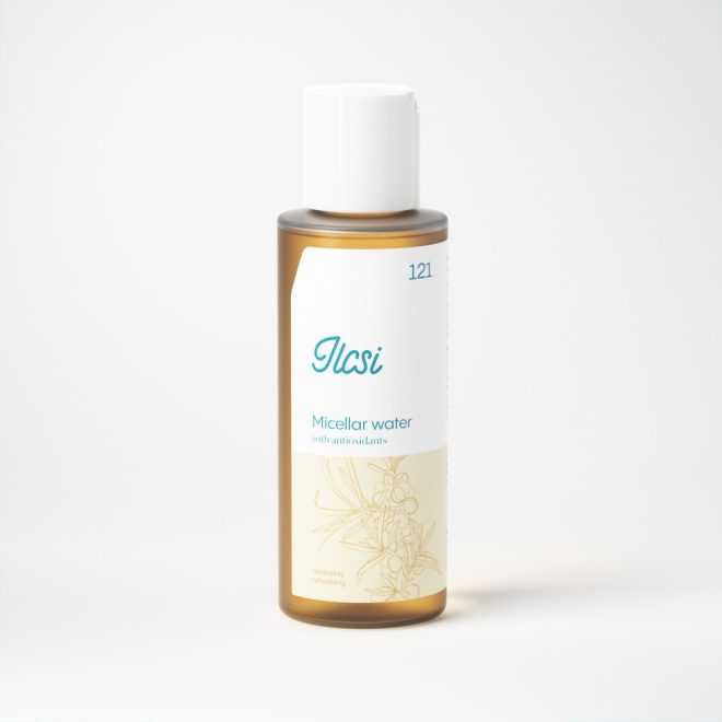 Ilcsi Micellás Víz Antioxidánsokkal Sminklemosó Frissítő Arctisztító Homoktövissel 100ml (receptúra 121)