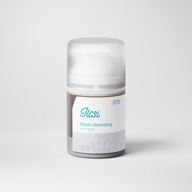 Ilcsi Fekete Szappan Mélytisztító és Bőrnyugtató Arctisztító Gél Zsíros Aknés és Érzékeny Bőrre 50ml (receptúra 070)