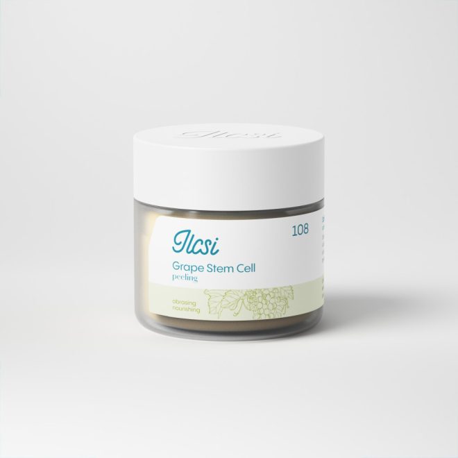 Ilcsi Szőlő Őssejtes Bőrradír Finom Szemcsés Arcradír Érett És Fakó Bőrre 50ml (receptúra 108)