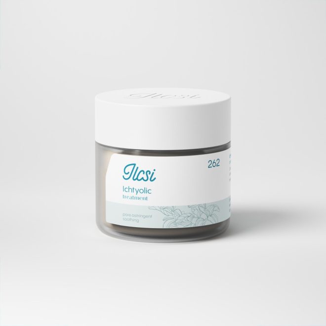 Ilcsi Ichtiolos Pakolás Nyugtató Pórusösszehúzó Arcpakolás Zsíros Aknés Bőrre 50ml (receptúra 262)