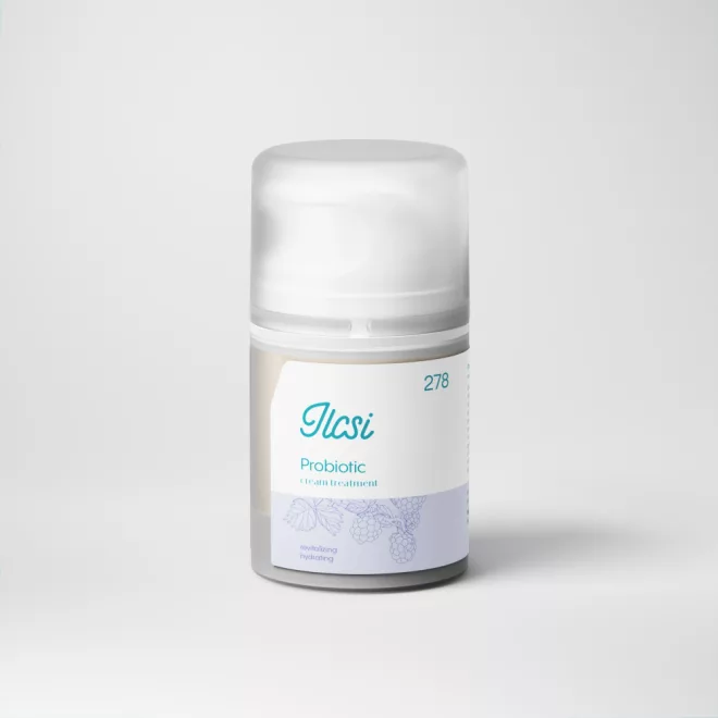 Ilcsi Probiotikumos Krémpakolás Mélyhidratáló és Bőrmegújító Pakolás Ricinusolajjal Szőlőmagolajjal és Bodzavirággal 50ml (receptúra 278)