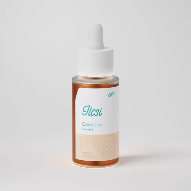 Ilcsi Karotin Booster Szérum Hidratáló Feszesítő Anti-Ageing Szérum Száraz Vízhiányos Érett Bőrre 30ml (receptúra 687)