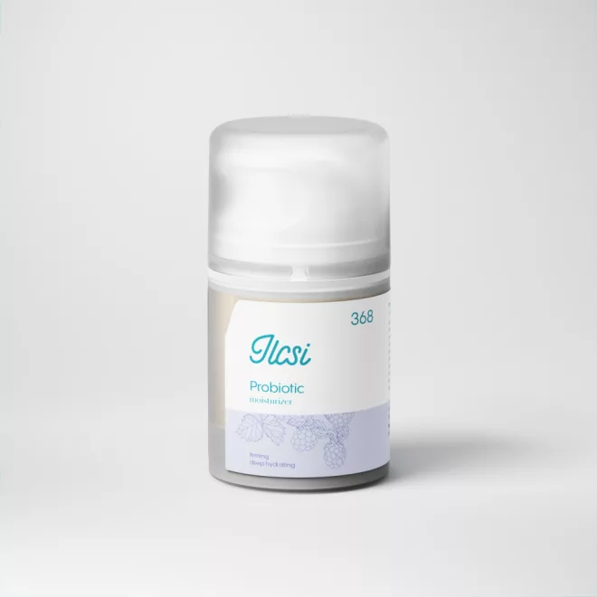 Ilcsi Probiotikumos Arckrém Mélyhidratáló és Bőrmegújító Krém Bodzavirággal és Szőlőmagolajjal 50ml (receptúra 368)