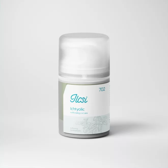 Ilcsi Ichtiolos Bőrpuhító Krém Nyugtató Regeneráló Krém Száraz Repedezett Bőrre 50ml (receptúra 702)