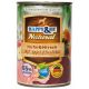 Happy & Fit Natural Dog Kutyatáp Konzerv Csirke-Szarvas Almával és Sáfrányolajjal 400g