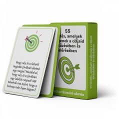   55 Kérdés, Amelyek Segítenek a Céljaid Kitűzésében és Elérésében - Beszélgetésindító Kártyajáték Önismerethez, Motivációhoz és Hatékony Céltervezéshez