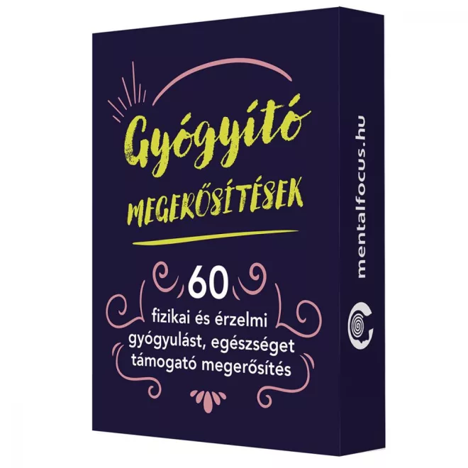 Gyógyító Megerősítések - Inspiráló Kártyacsomag Lelki Feltöltődéshez, Pozitív Gondolkodáshoz és Belső Harmónia Megteremtéséhez