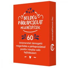   Boldog Párkapcsolat Megerősítések - Inspiráló Kártyacsomag Pároknak a Kapcsolat Erősítéséhez és Mindennapi Pozitív Üzenetekhez