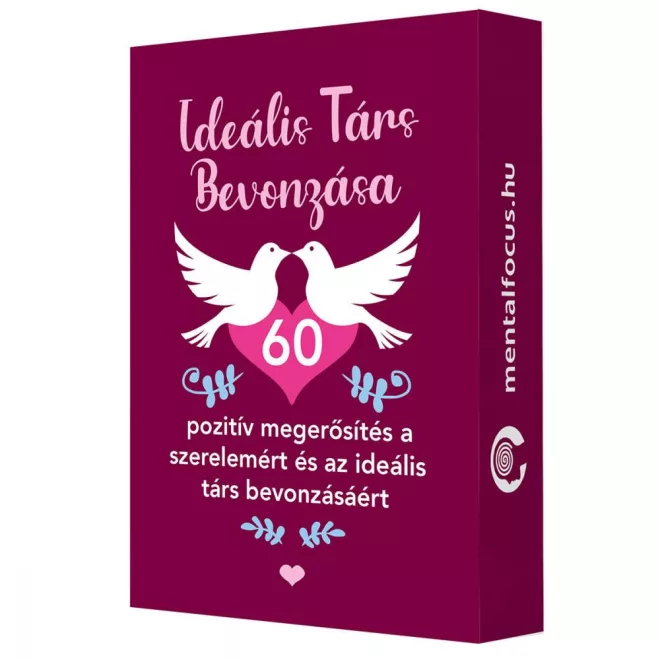 Ideális Társ Bevonzását Segítő Megerősítések - Pozitív Kártyacsomag a Szerelmi Energia Erősítéséhez és Harmonikus Párkapcsolat Megteremtéséhez